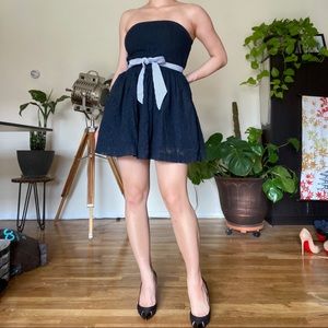 Abercrombie and Fitch Navy Lace Mini Dress